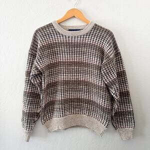 Vintage Multicolor Chunky Sweater